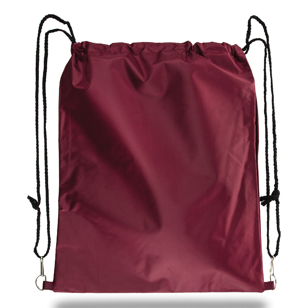 Large Polyester Heavyweight Backpack (15'' W X 18'' H) 230D-Backpack-Brand Your Tote-Burgundy-Brand Your Tote