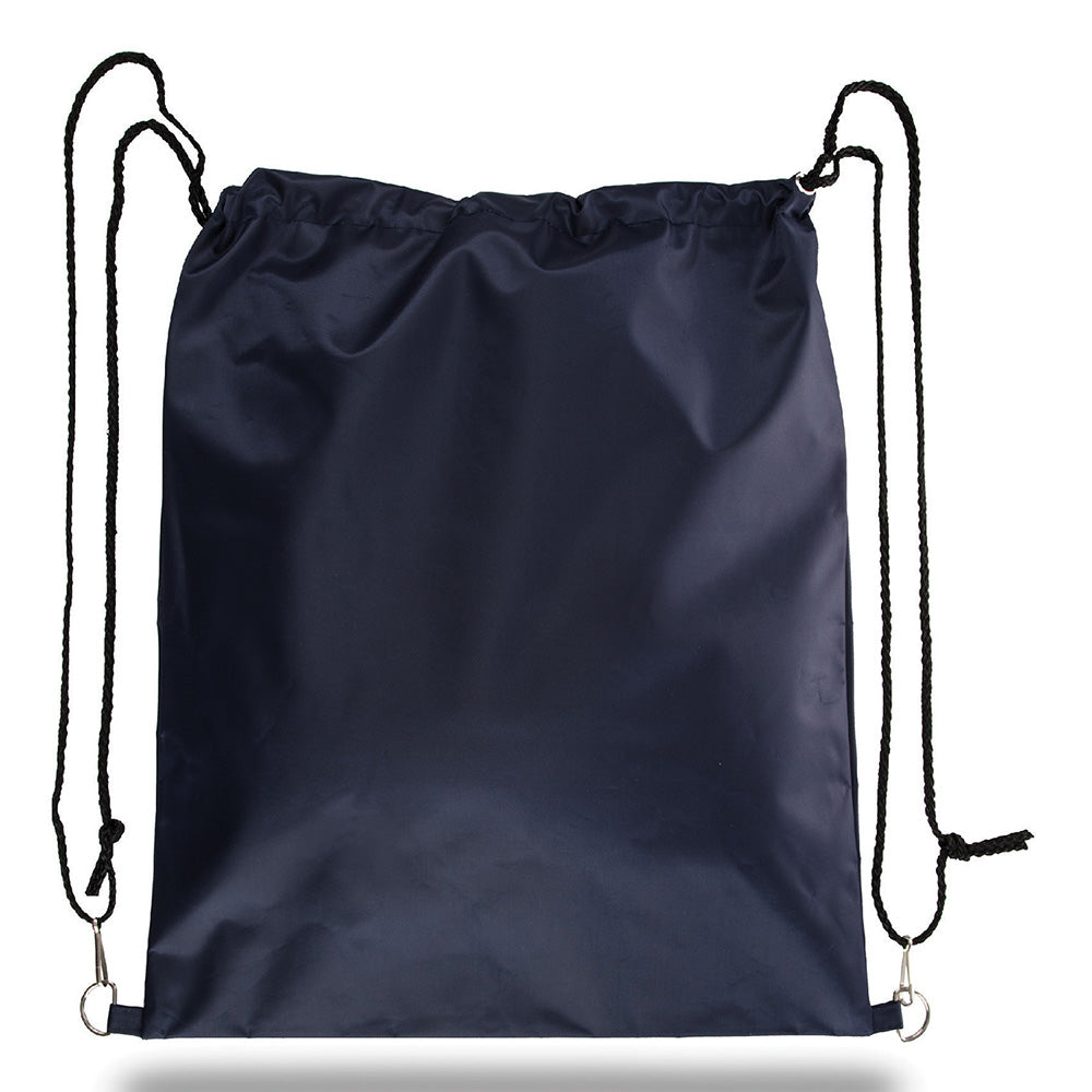 Large Polyester Heavyweight Backpack (15'' W X 18'' H) 230D-Backpack-Brand Your Tote-Navy Blue-Brand Your Tote