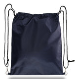 Large Polyester Heavyweight Backpack (15'' W X 18'' H) 230D-Backpack-Brand Your Tote-Navy Blue-Brand Your Tote