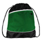 Large Polyester Modern Affordable Contrasting Sports Bag (14'' W X 17.75'' H) 210D-Bag-Brand Your Tote-Kelly Green-Black-Brand Your Tote
