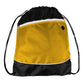 Large Polyester Modern Affordable Contrasting Sports Bag (14'' W X 17.75'' H) 210D-Bag-Brand Your Tote-Yellow-Black-Brand Your Tote