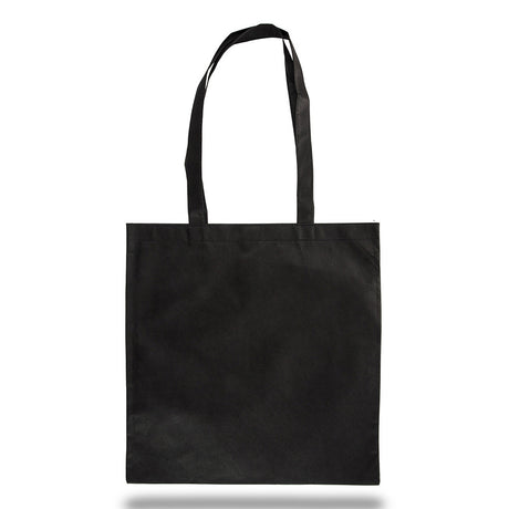Large Polypropylene Convention Bag (15'' W X 16'' H) 80 Gsm-Bag-Brand Your Tote-Black-Brand Your Tote