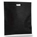 Large Polypropylene Convention Tote Bag (15'' W X 16'' H) 80 Gsm-Tote Bag-Brand Your Tote-Black-Brand Your Tote