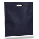Large Polypropylene Convention Tote Bag (15'' W X 16'' H) 80 Gsm-Tote Bag-Brand Your Tote-Navy Blue-Brand Your Tote