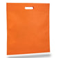 Large Polypropylene Convention Tote Bag (15'' W X 16'' H) 80 Gsm-Tote Bag-Brand Your Tote-Orange-Brand Your Tote