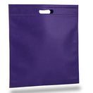 Large Polypropylene Convention Tote Bag (15'' W X 16'' H) 80 Gsm-Tote Bag-Brand Your Tote-Purple-Brand Your Tote