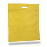 Large Polypropylene Convention Tote Bag (15'' W X 16'' H) 80 Gsm-Tote Bag-Brand Your Tote-Yellow-Brand Your Tote