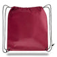 Large Polypropylene Drawstring Backpack (16'' W X 18'' H) 80 Gsm-Backpack-Brand Your Tote-Burgundy-Brand Your Tote