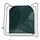Large Polypropylene Drawstring Backpack (16'' W X 18'' H) 80 Gsm-Backpack-Brand Your Tote-Hunter Green-Brand Your Tote