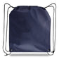 Large Polypropylene Drawstring Backpack (16'' W X 18'' H) 80 Gsm-Backpack-Brand Your Tote-Navy Blue-Brand Your Tote