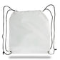 Large Polypropylene Drawstring Backpack (16'' W X 18'' H) 80 Gsm-Backpack-Brand Your Tote-White-Brand Your Tote