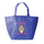 Large Polypropylene Shopper Tote Bag (20'' W X 13'' H) 80 Gsm-Tote Bag-Brand Your Tote-Heather Blue-Brand Your Tote