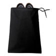 Medium Cotton Canvas Shoedrawstring Shoe Bag (11'' W X 16'' H) 7 Oz-Bag-Brand Your Tote-Black-Brand Your Tote