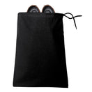 Medium Cotton Canvas Shoedrawstring Shoe Bag (11'' W X 16'' H) 7 Oz-Bag-Brand Your Tote-Black-Brand Your Tote