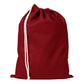 Medium Cotton Canvas Shoedrawstring Shoe Bag (13'' W X 17'' H) 6 Oz-Bag-Brand Your Tote-Red-Brand Your Tote