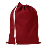 Medium Cotton Canvas Shoedrawstring Shoe Bag (13'' W X 17'' H) 6 Oz-Bag-Brand Your Tote-Red-Brand Your Tote