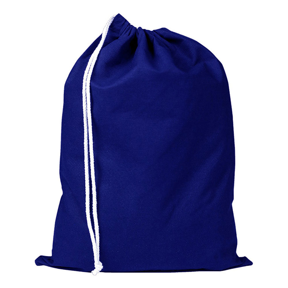 Medium Cotton Canvas Shoedrawstring Shoe Bag (13'' W X 17'' H) 6 Oz-Bag-Brand Your Tote-Royal Blue-Brand Your Tote
