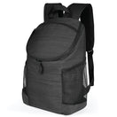 Medium Polyester Adventure Cooler Backpack (9.75'' W X 14.75'' H) 600D-Backpack-Brand Your Tote-Charcoal-Brand Your Tote