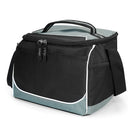 Medium Polyester Cooler Bag (12.75'' W X 9.5'' H) 600D-Bag-Brand Your Tote-Grey-Black-Brand Your Tote