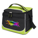 Medium Polyester Cooler Bag (12.75'' W X 9.5'' H) 600D-Bag-Brand Your Tote-Lime Green-Black-Brand Your Tote