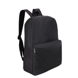 Medium Polyester Economy Backpack (11.8'' W X 16.75'' H) 600D-Backpack-Brand Your Tote-Black-Brand Your Tote