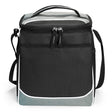 Medium Polyester Lincoln Cooler Bag (11'' W X 13'' H) 600D-Bag-Brand Your Tote-Grey-Black-Brand Your Tote