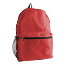 Medium Polyester Nylon Backpack (12'' W X 16.5'' H) 210D-Backpack-Brand Your Tote-Red-Brand Your Tote