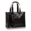 Medium Polypropylene Attractive Laminated Tote Bag (15.75'' W X 12.5'' H) 110 Gsm-Tote Bag-Brand Your Tote-Black-Brand Your Tote
