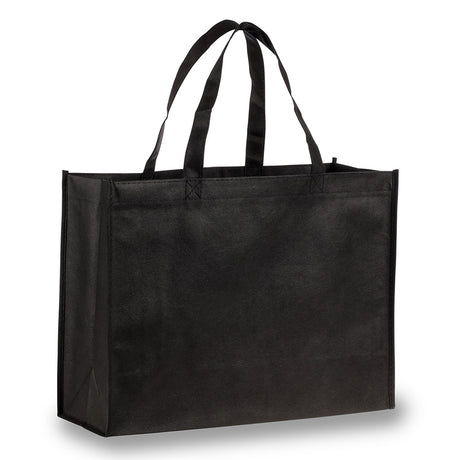 Medium Polypropylene Bag (16'' W X 12'' H) 80 Gsm-Bag-Brand Your Tote-Black-Brand Your Tote