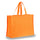 Medium Polypropylene Bag (16'' W X 12'' H) 80 Gsm-Bag-Brand Your Tote-Orange-Brand Your Tote