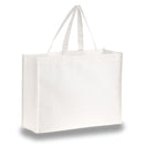 Medium Polypropylene Bag (16'' W X 12'' H) 80 Gsm-Bag-Brand Your Tote-White-Brand Your Tote