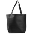 Medium Polypropylene Econo Tote Bag (14.25'' W X 15'' H) 80 Gsm-Tote Bag-Brand Your Tote-Black-Brand Your Tote
