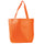 Medium Polypropylene Econo Tote Bag (14.25'' W X 15'' H) 80 Gsm-Tote Bag-Brand Your Tote-Orange-Brand Your Tote