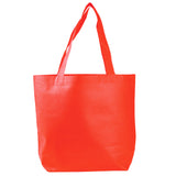 Medium Polypropylene Econo Tote Bag (14.25'' W X 15'' H) 80 Gsm-Tote Bag-Brand Your Tote-Red-Brand Your Tote