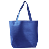 Medium Polypropylene Econo Tote Bag (14.25'' W X 15'' H) 80 Gsm-Tote Bag-Brand Your Tote-Royal Blue-Brand Your Tote