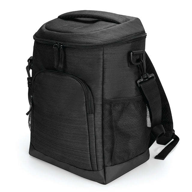 Medium Polypropylene Essex Cooler Backpack (10'' W X 15'' H) 600D-Backpack-Brand Your Tote-Charcoal-Brand Your Tote