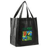 Medium Polypropylene Grocery Bag (12.5'' W X 13.5'' H) 80 Gsm-Bag-Brand Your Tote-Black-Brand Your Tote