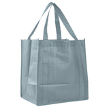 Medium Polypropylene Grocery Bag (12.5'' W X 13.5'' H) 80 Gsm-Bag-Brand Your Tote-Grey-Brand Your Tote