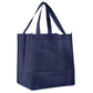 Medium Polypropylene Grocery Bag (12.5'' W X 13.5'' H) 80 Gsm-Bag-Brand Your Tote-Navy Blue-Brand Your Tote