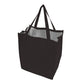 Medium Polypropylene Grocery Tote Bag (13'' W X 15'' H) 235 Gsm-Tote Bag-Brand Your Tote-Black-Brand Your Tote