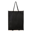 Medium Polypropylene Newspaper Newspaper Bag (12'' W X 14.5'' H) 80 Gsm-Bag-Brand Your Tote-Black-Brand Your Tote