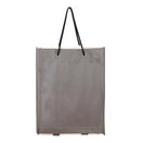 Medium Polypropylene Newspaper Newspaper Bag (12'' W X 14.5'' H) 80 Gsm-Bag-Brand Your Tote-Dark Grey-Brand Your Tote