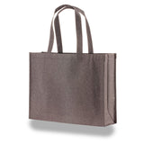 Medium Polypropylene Showstopping Sparkle Glitter Bag (17'' W X 13'' H) 120 Gsm-Bag-Brand Your Tote-Pewter Grey-Brand Your Tote