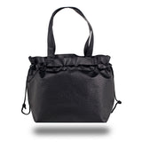 Medium Polypropylene Wrap-It-Up Croc Cinch Bag (15.5'' W X 10'' H) 105 Gsm-Bag-Brand Your Tote-Black-Brand Your Tote