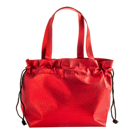 Medium Polypropylene Wrap-It-Up Croc Cinch Bag (15.5'' W X 10'' H) 105 Gsm-Bag-Brand Your Tote-Red-Brand Your Tote