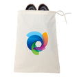 ORGANIC Drawstring Shoe Bag-Brand Your Tote-Natural-Brand Your Tote