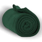 Polyester Fleece Blanket (50'' W X 60'' H) 260 G/Sqm-Blanket-Brand Your Tote-Forest Green-Brand Your Tote
