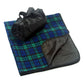 Polyester Fold Up Carry Picnic Blanket (50'' W X 60'' H) 260 G/Sqm-Blanket-Brand Your Tote-Blackwatch-Brand Your Tote