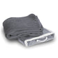 Polyester Micro Plush Throw Blanket (50'' W X 60'' H) 280 G/Sqm-Blanket-Brand Your Tote-Grey-Brand Your Tote