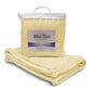Polyester Mink Touch Luxury Baby Blanket (30'' W X 40'' H) 300Gsm-Blanket-Brand Your Tote-Soft Yellow-Brand Your Tote